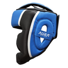 Боксерський шолом RDX Aura Plus T-17 S, синій-чорний, код: HGR-T17UB-S+