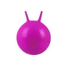 М"яч для фітнесу EasyFit із ріжками 45 см, рожевий, код: EF-0380-P