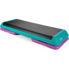 Степ-платформа Queenfit 3-х рівнева різнобарвна, код: 5907766668633