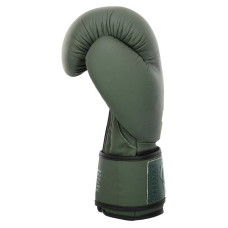 Боксерські рукавиці шкіряні Hard Touch 10 унцій, оливковий, код: BO-4230_10OL
