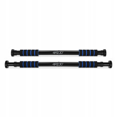 Турнік розсувний 4Fizjo Basic 61.5-100 см Black/Blue, код: P-5905973402705