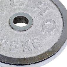 Диски хромовані BioGym Highq Sport 20кг (d-52мм), код: TA-1458-20B-S52