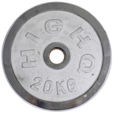 Диски хромовані BioGym Highq Sport 20кг (d-52мм), код: TA-1458-20B-S52