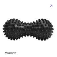 Масажний мячик EasyFit Goober з шипами чорний, код: EF-1072-BK