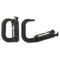 Карабін пластиковий MFH Molle олива 2 шт, код: 3572435-PAN