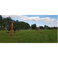 Гіперекстензія InterAtletika 1000х653х743 мм, код: SM134-SM