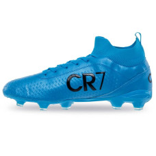 Бутси футбольні Owaxx CR7 розмір 39 (24,5см), синій, код: SG-4_39BL