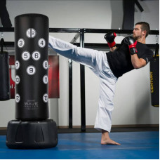 Мішок боксерський підлоговий Century Wavemaster 2XL Pro With Scoring Zones 1700x460 мм, чорний, код: 15669-1028