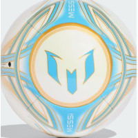 М'яч футбольний Adidas Messi CLB KE7538 №5, бежевий-блакитний, код: 4068818069752