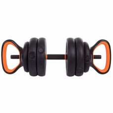 Набір гантелей BioGym FED зі штангою і гирями 6в1 багатофункціональний 2х20кг, код: SC-80016-40-S52
