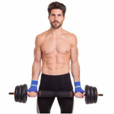 Набір гантелей BioGym FED зі штангою і гирями 6в1 багатофункціональний 2х20кг, код: SC-80016-40-S52