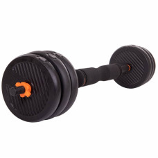 Набір гантелей BioGym FED зі штангою і гирями 6в1 багатофункціональний 2х20кг, код: SC-80016-40-S52
