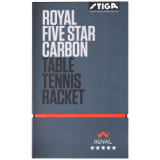 Ракетка для настільного тенісу Stiga Royal Carbon 5 Star FL (1215-2818-01), код: 931106-SVA