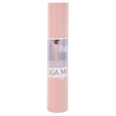 Килимок для йоги та фітнесу Bloom PU 1830x610x5 мм, рожевий, код: LB7030_P