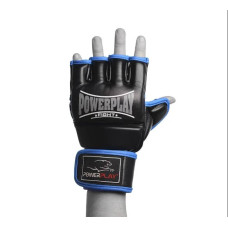 Рукавички для ММА PowerPlay Black/Blue M, код: PP_3058_M_Black/Blue