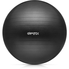 Фітбол Gymtek 65см чорний + насос, код: 5907766662532