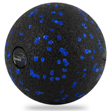 Масажний набір PowerPlay EPP Foam Roller Set 4in1 (2-ва ролика + 2-ва м"ячі), чорний-синій, код: PP_4015_Blue