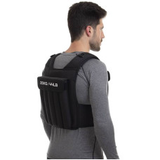 Жилет обважнювач з регульованою вагою Zelart Weigth Vest 20 кг, чорний, код: FI-2630-20
