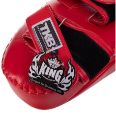 Пади для тайського боксу Тай-педи Top King Ultimate червоний, 2шт, код: TKKPU-XL_R-S52