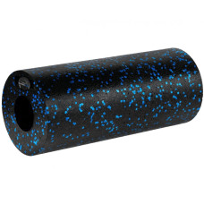 Масажний набір PowerPlay EPP Foam Roller Set 4in1 (2-ва ролика + 2-ва м"ячі), чорний-синій, код: PP_4015_Blue