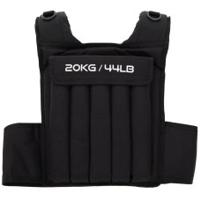 Жилет обважнювач з регульованою вагою Zelart Weigth Vest 20 кг, чорний, код: FI-2630-20