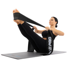 Стрічка еластична для фітнесу та йоги LiveUp X-Large, чорний, код: LP8415-XL