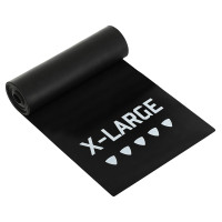 Стрічка еластична для фітнесу та йоги LiveUp X-Large, чорний, код: LP8415-XL