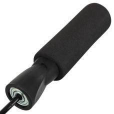Скакалка швидкісна з підшипниками Zelart 2,75 м, чорний, код: FI-4881