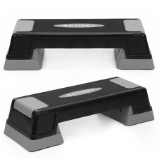Степ-платформа 2-ступінчаста Actiget 73 х 28.5 х 12-17.5 см ACT0120 Black/Grey, код: ACT0120