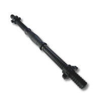 Гриф гантельний Trex Sport TX 51см (25мм) з пластиковими гайками чорний,код: 5902308216655