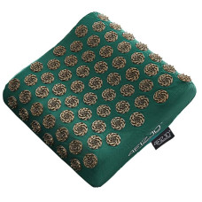 Подушка акупунктурна 4Fizjo Ergo Аплікатор Кузнєцова Navy Green/Gold, код: P-5907739316912