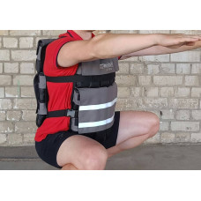 Жилет обтяжувач EasyFit Armor 18 кг (з кроком 0,5 кг), код: EF-WTV-180-EF