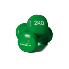 Набір гантелей для фітнесу в кейсі PowerPlay Fitness Dumbells 12 кг (2x1кг, 2х2кг, 2х3кг.), код: PP_4118_12kg