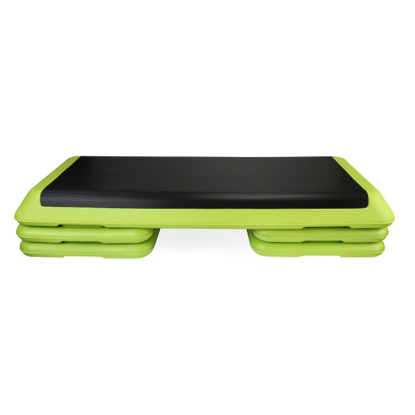 Степ-платформа 3-ступінчаста Cornix Pro 1090х410х100-200 мм, зелений-чорний, код: XR-0401