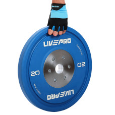 Бамперний диск гумовий LiveUp ø50.5мм, 20кг, синій, код: LP8335-20