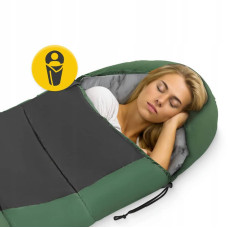 Спальний мішок (спальник) кокон Mountain Pro+ 0 ...+10°C R, Black/Olive, код: P-5905973400978