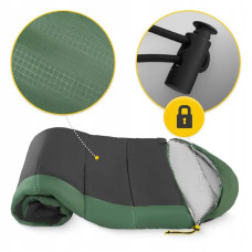 Спальний мішок (спальник) кокон Mountain Pro+ 0 ...+10°C R, Black/Olive, код: P-5905973400978
