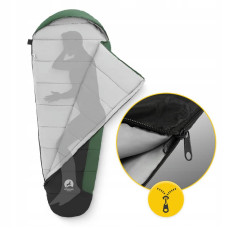 Спальний мішок (спальник) кокон Mountain Pro+ 0 ...+10°C R, Black/Olive, код: P-5905973400978