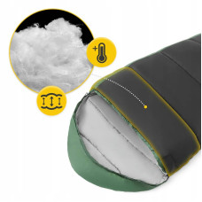 Спальний мішок (спальник) кокон Mountain Pro+ 0 ...+10°C R, Black/Olive, код: P-5905973400978
