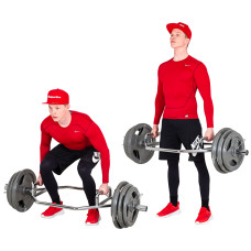 Гриф (штанга) для присілань збалансована Olympic Hex Bar inSPORTline Dedlif, код: 21714-IN