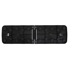 Дошка для віджимань з упорами 12в1 FitGo 600x185мм, чорний, код: FI-0891