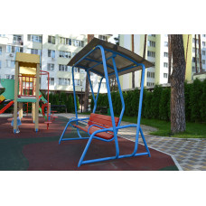 Гойдалка для парку InterAtletika 2370х1560х2270 мм, код: T408-SM