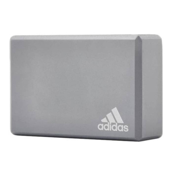 Блок для йоги Adidas Yoga Block 228x152x76 мм, сірий, код: 885652004121