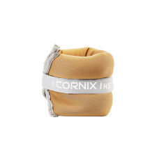 Обважнювачі-манжети для ніг та рук Cornix 2x1 кг, хакі-сірий, код: XR-0356