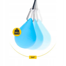 Обруч (хулахуп) масажний 4FIZJO з обтяженням Sky Blue, код: P-5907739316837