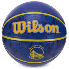 М"яч баскетбольний гумовий Wilson №7 синій-чорний-сірий, код: BA-4935_BKG-S52