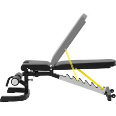 Тренажерна лава Gymrex Bench з регульованим нахилом для вправ, код: M-13495295-IN