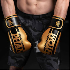 Боксерські рукавиці Phantom Apex Elastic Gold 10 унцій, код: PHBG2215-10