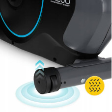 Велотренажер магнітний 4FIZJO Evo+ Black/Blue, код: P-5905973401623