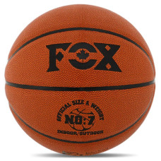 М'яч баскетбольний Fox PU Indoor/Outdoor №7 помаранчевий, код: BA-8974-S52